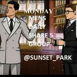 CLOSED MEN'S DAILY SHARE 5 GROUP FOR MON 1/8